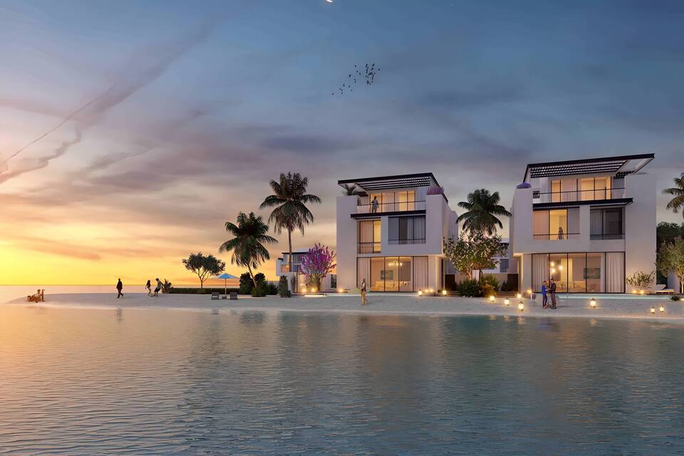 Villas with private beach access